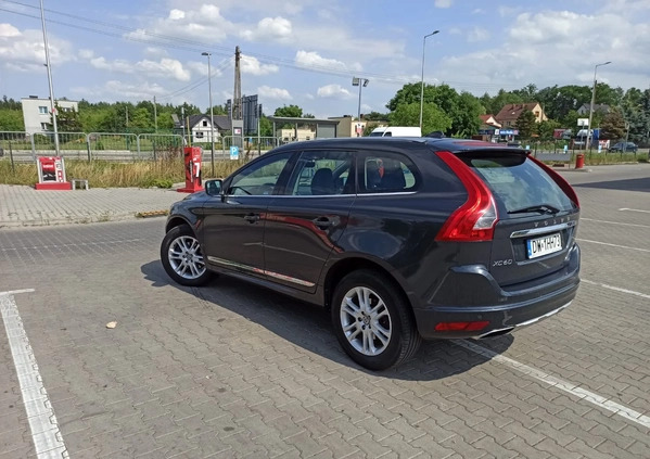 Volvo XC 60 cena 62600 przebieg: 275000, rok produkcji 2014 z Wrocław małe 22
